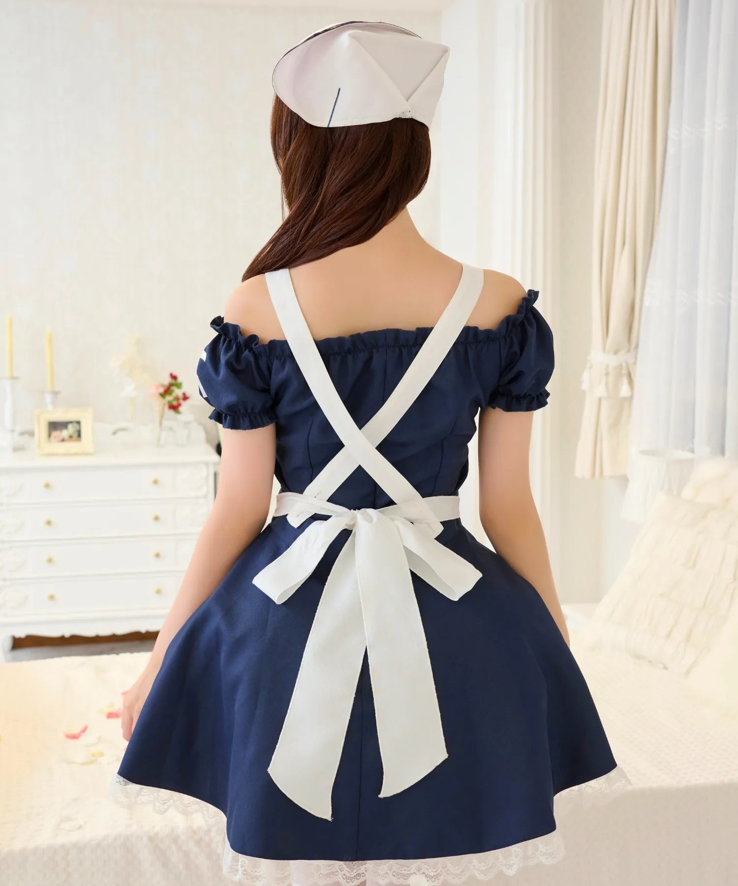 オフショルメイド風ナース