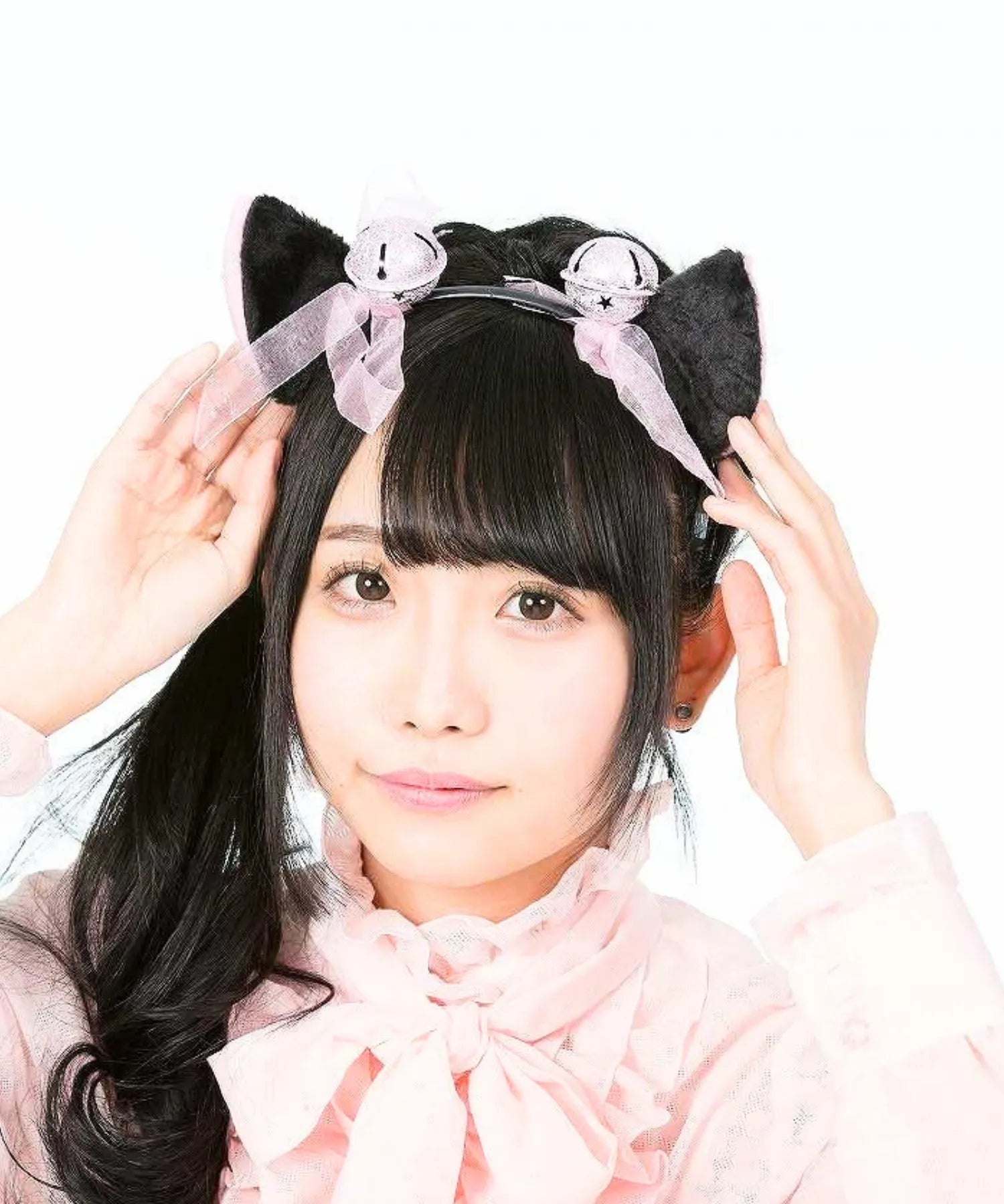 鈴つき猫耳カチューシャ
