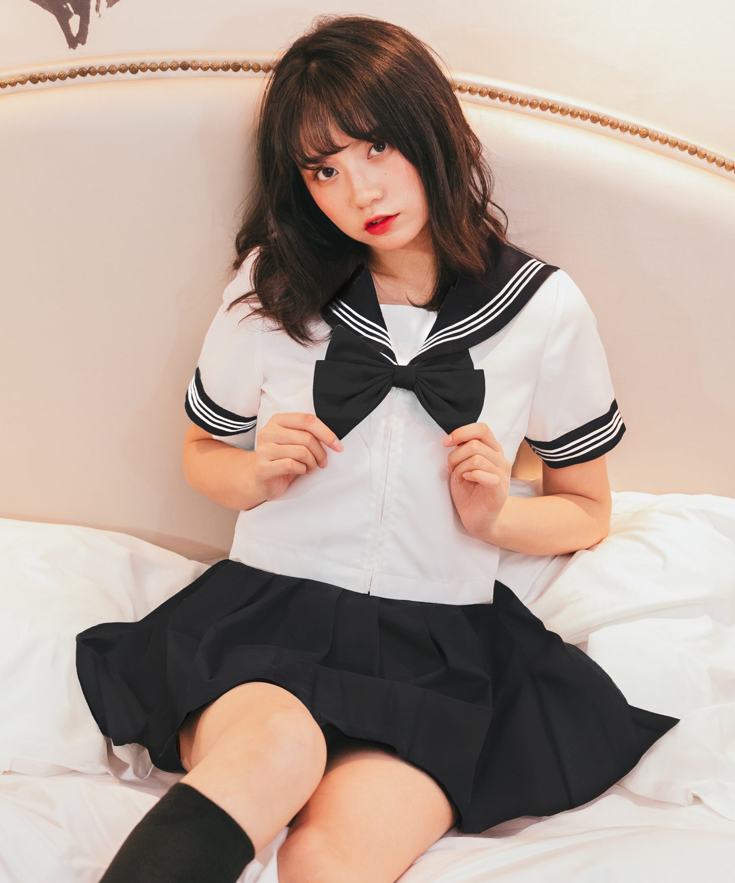定番モノクロセーラー服 | BODYLINE & LunaBelle
