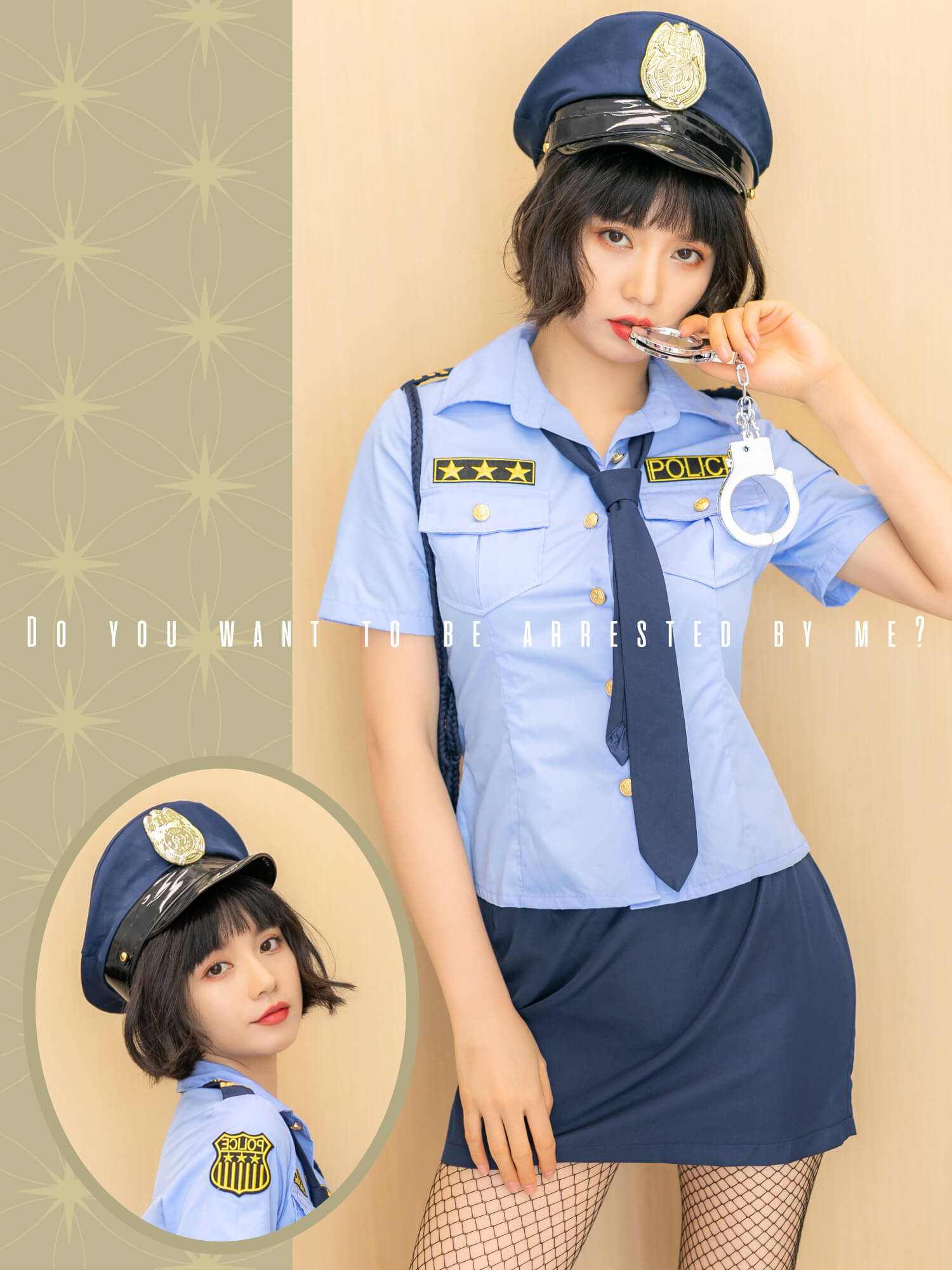 Three Star Standard Tight Skirt Sax Police