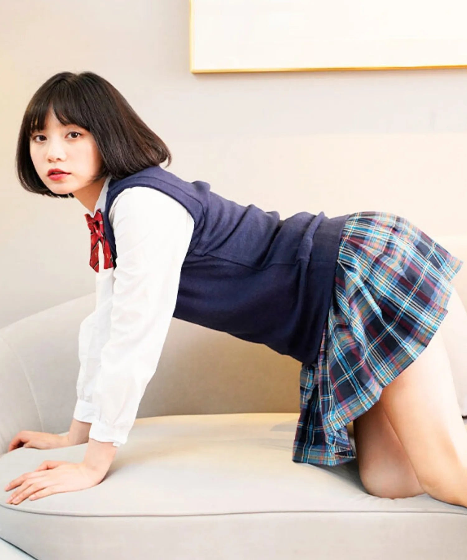 ニットベスト制服スタイル一式セット