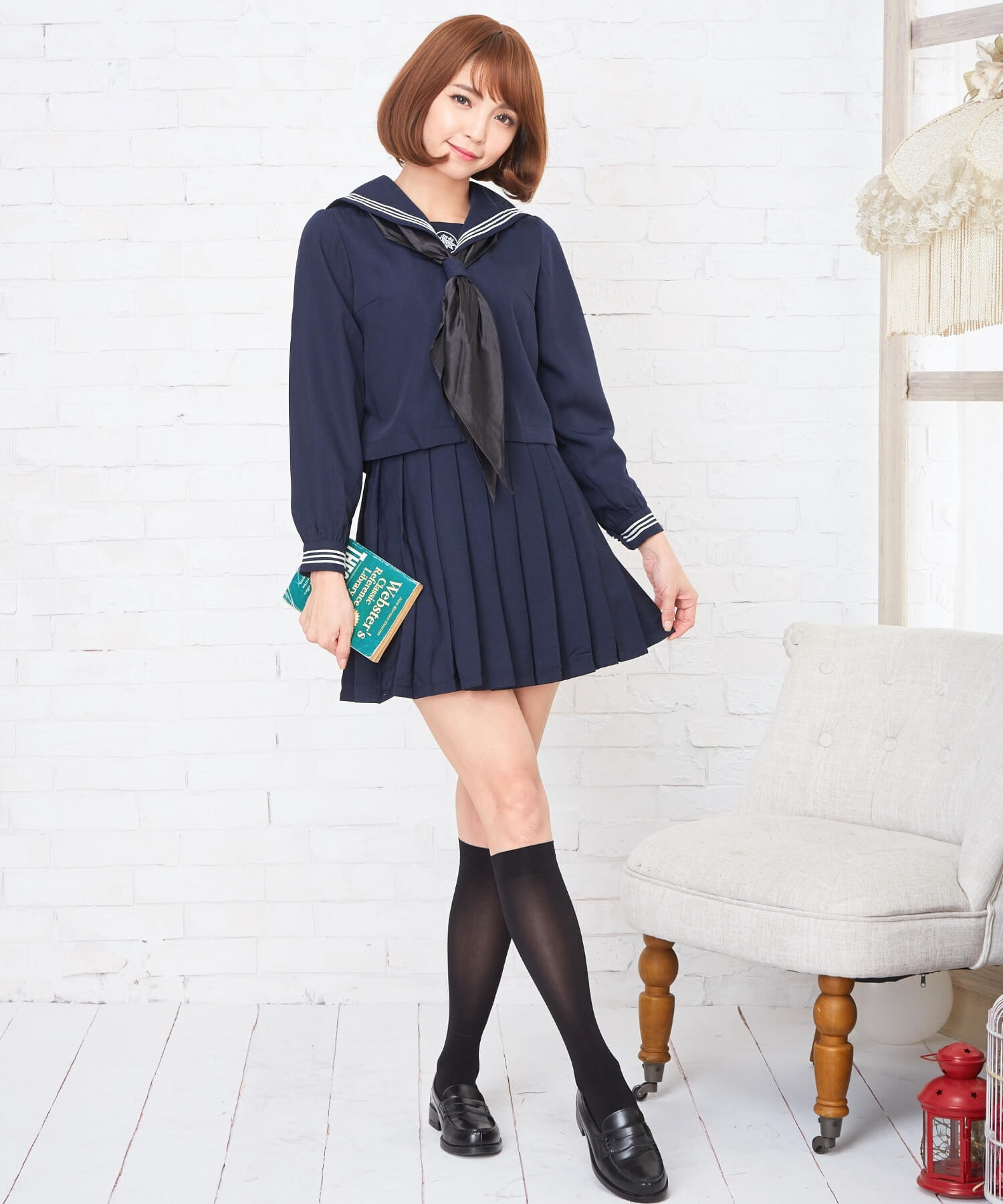 Black blue sailor
