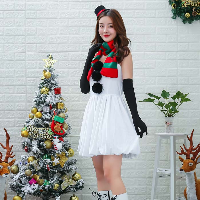Snowman Mini Dress