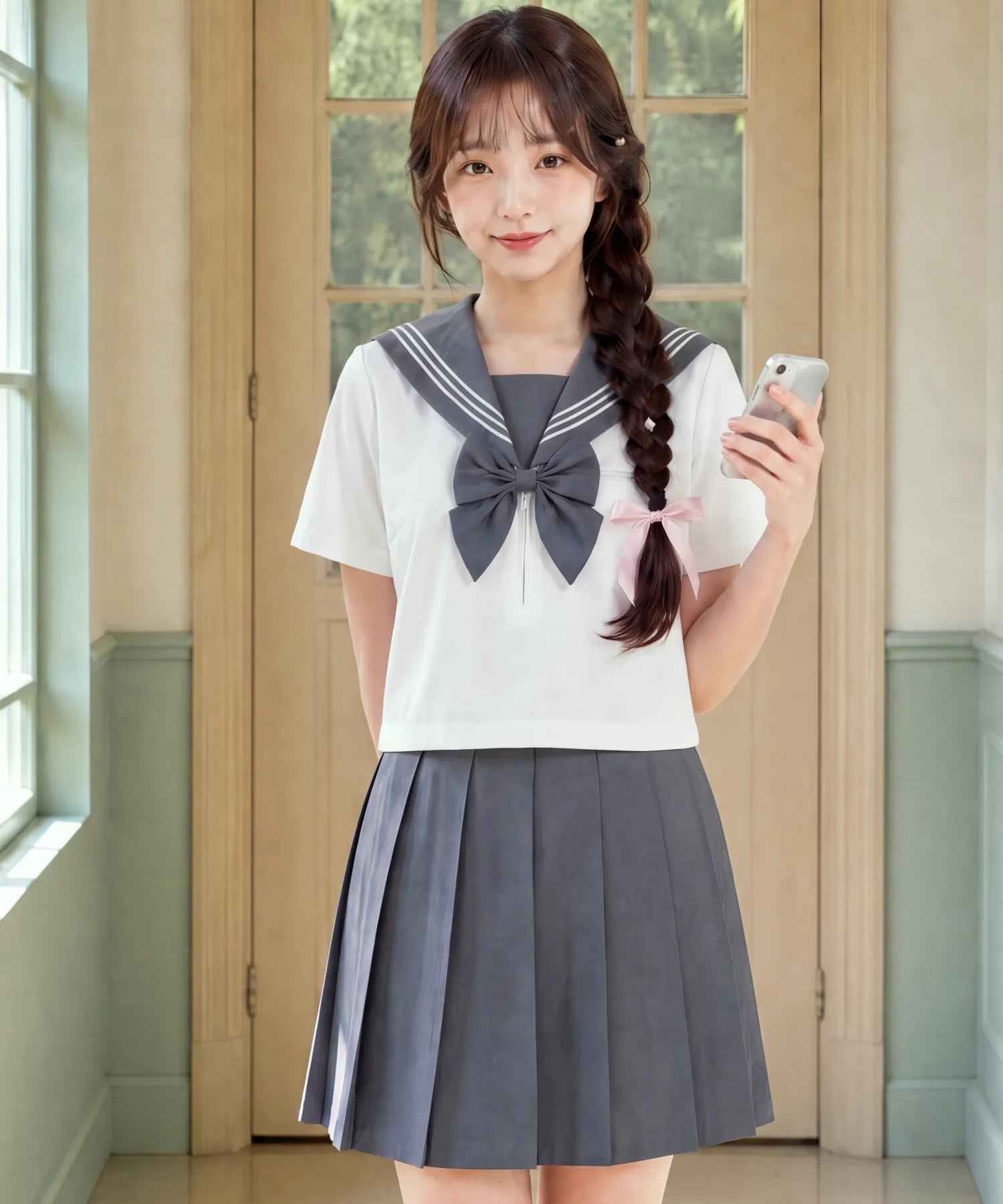 Classic Sailor Uniform Ribbon Tie