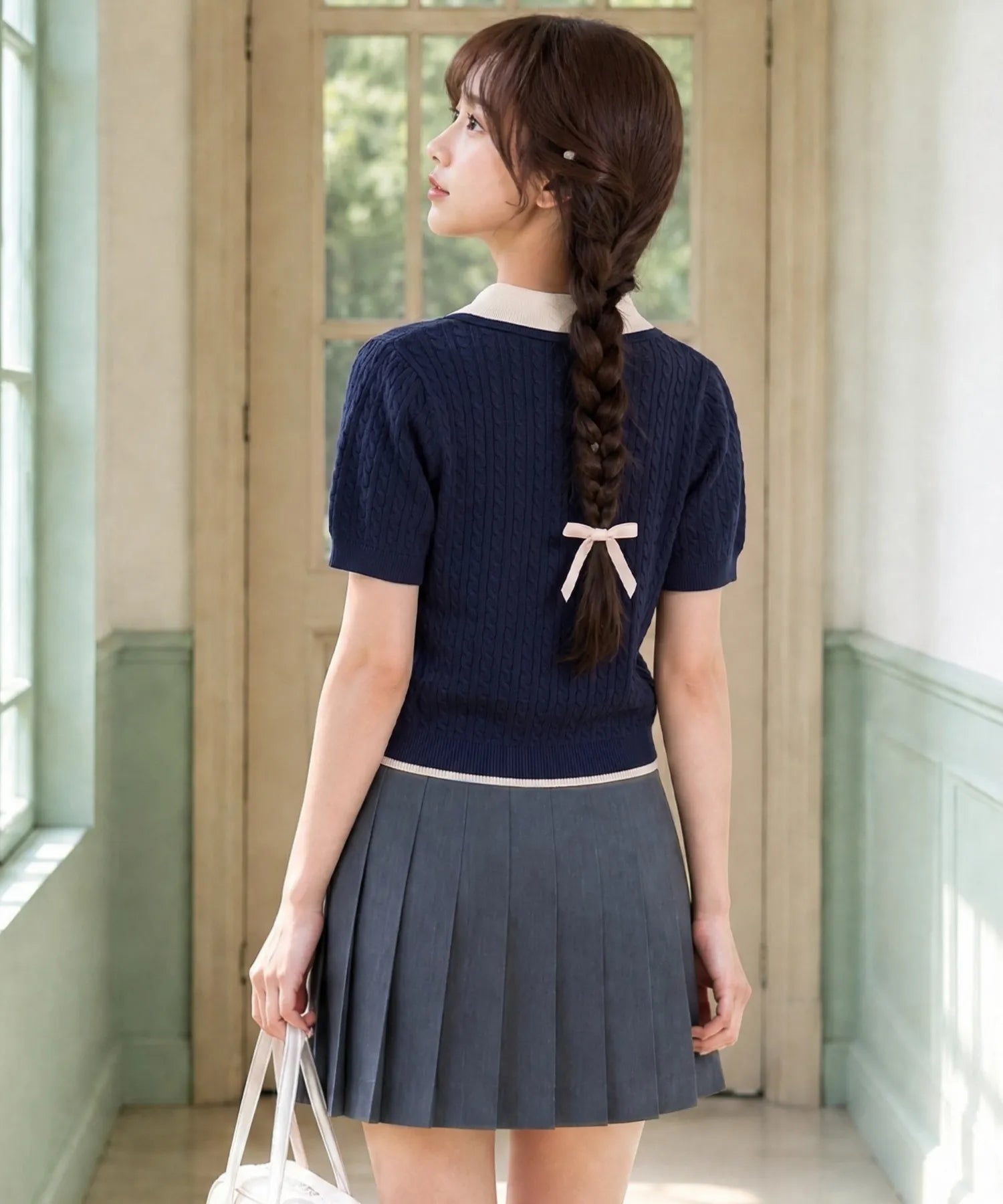 Classic Sailor Uniform Pleated Skirt