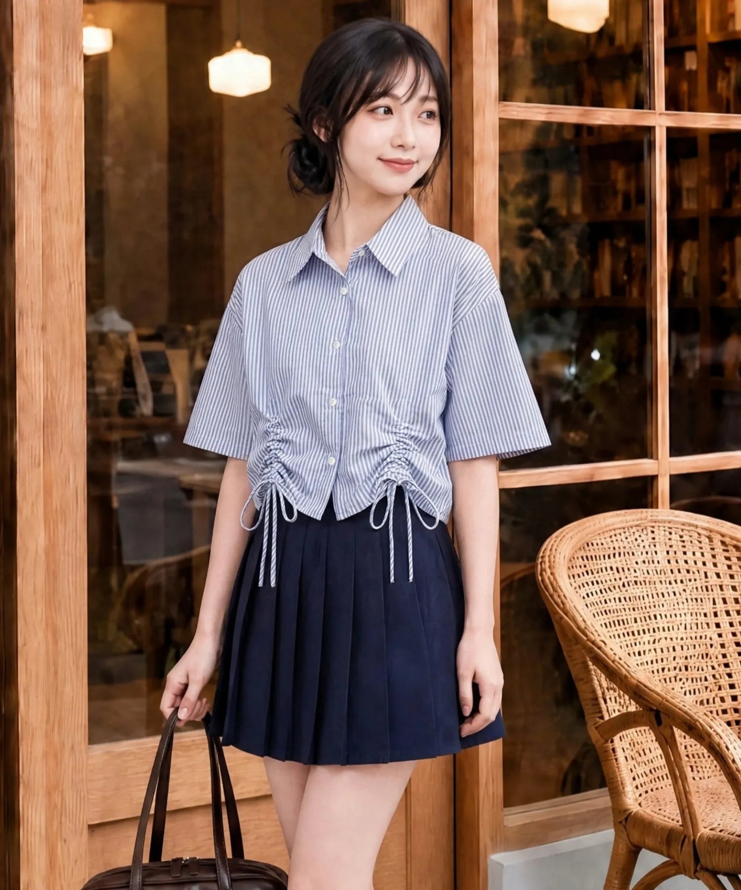 Classic Sailor Uniform Pleated Skirt