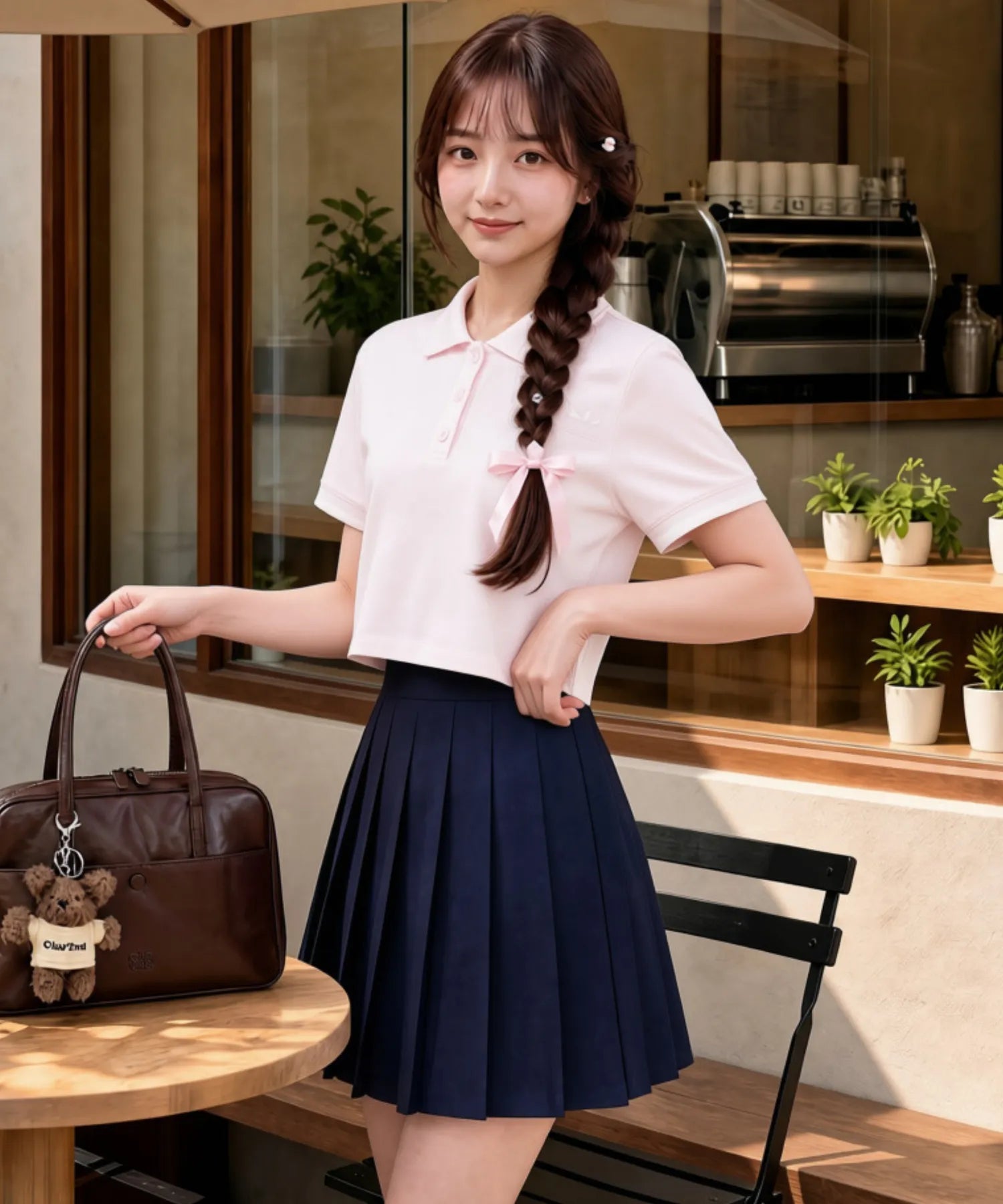 Classic Sailor Uniform Pleated Skirt