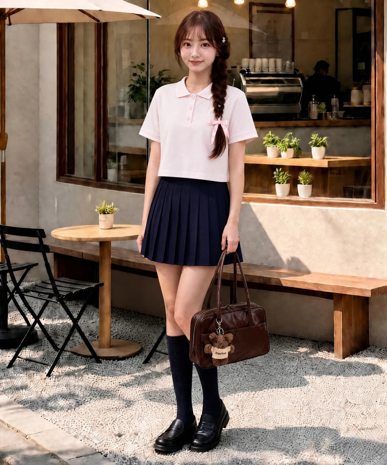 Classic Sailor Uniform Pleated Skirt