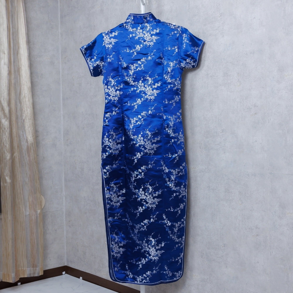 Purchased Chinese Dress Plum Pattern Long