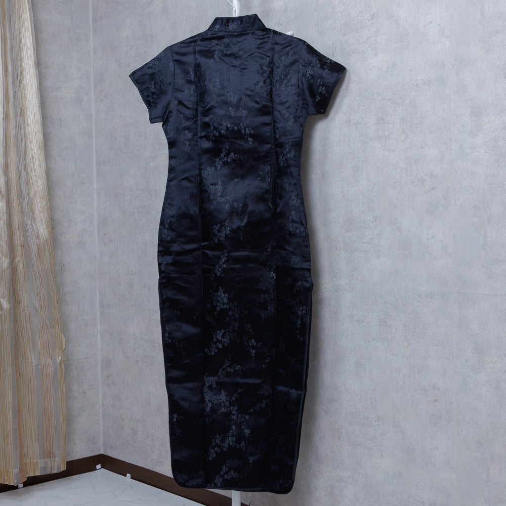 Purchased Chinese Dress Plum Pattern Long