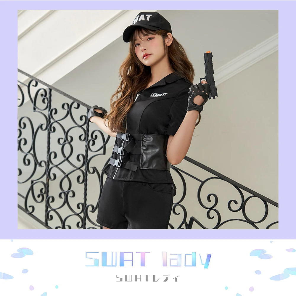 Cool and authentic SWAT shorts costume!