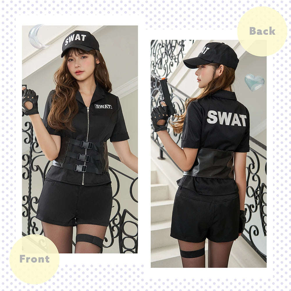 Cool and authentic SWAT shorts costume!