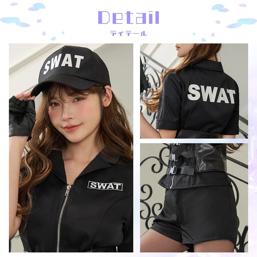 Cool and authentic SWAT shorts costume!