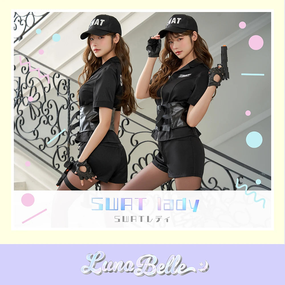 Cool and authentic SWAT shorts costume!