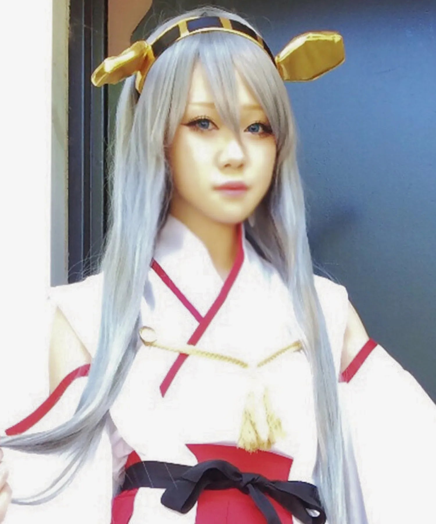 80cm long straight wig