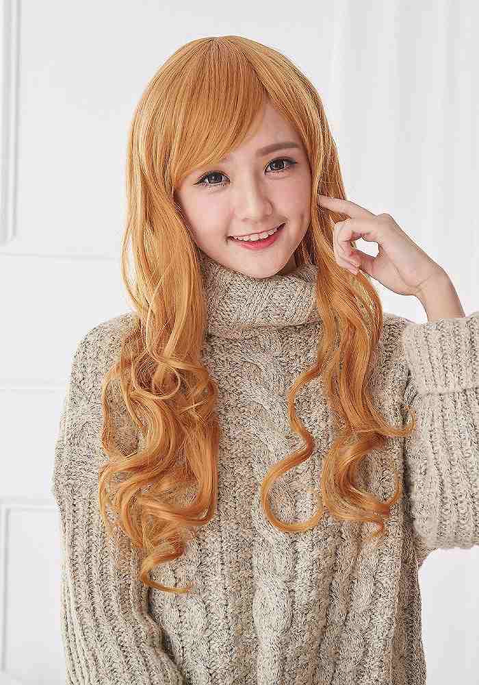 Long curl long wig