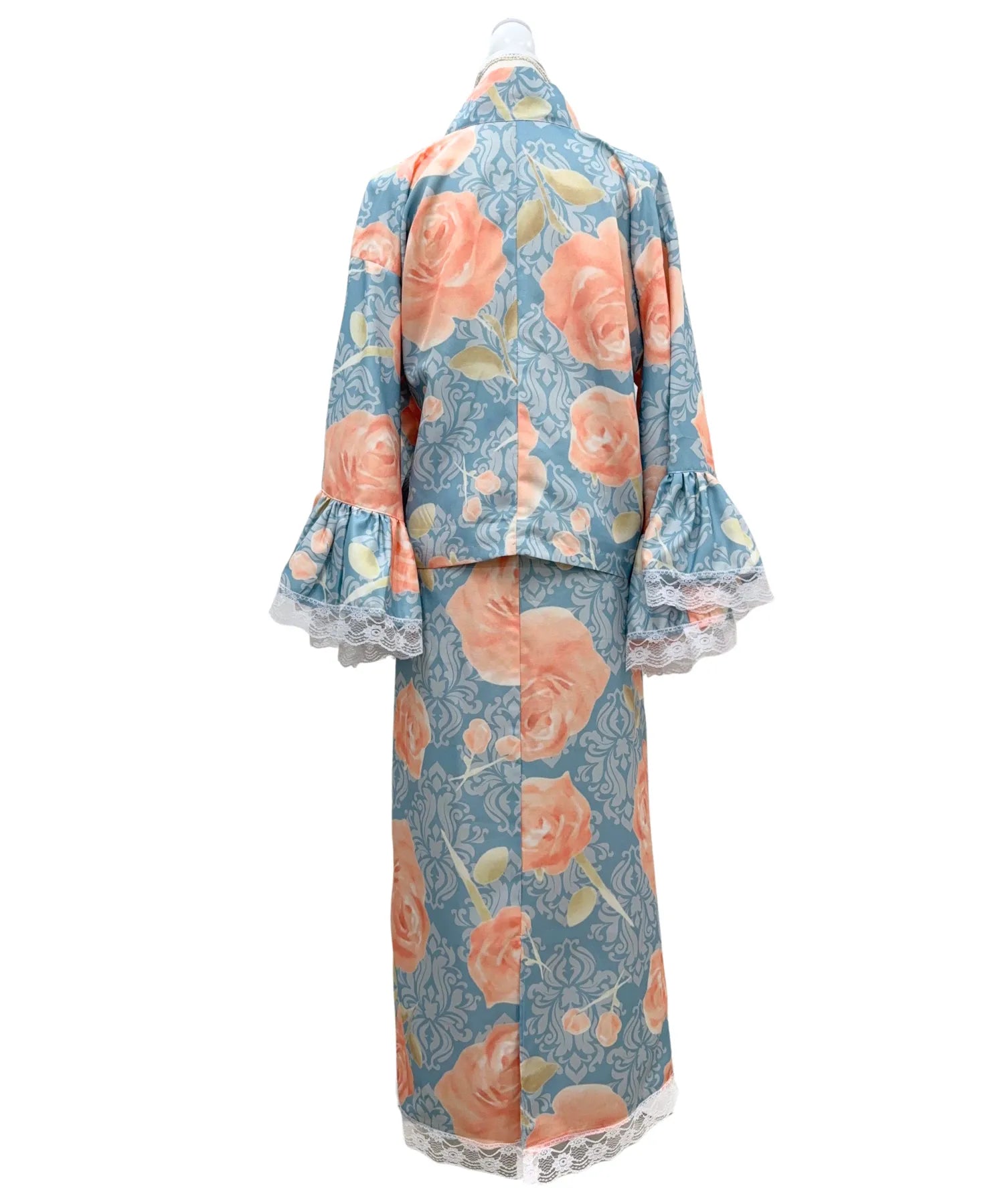凛姫浴衣 クラシカルアンティークローズ ロリータ浴衣 単品