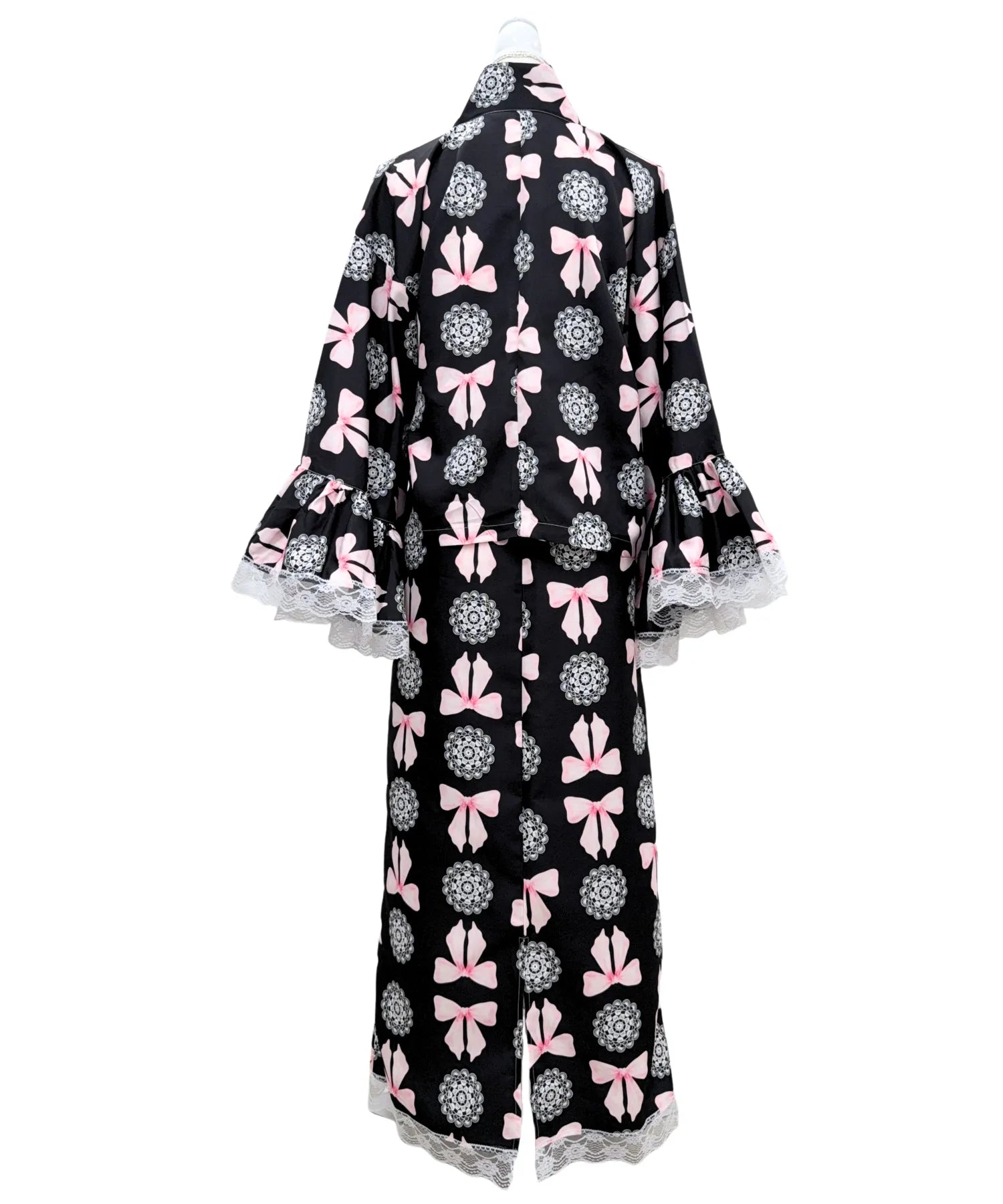 凛姫浴衣 ノワールレースドール ロリータ浴衣 単品