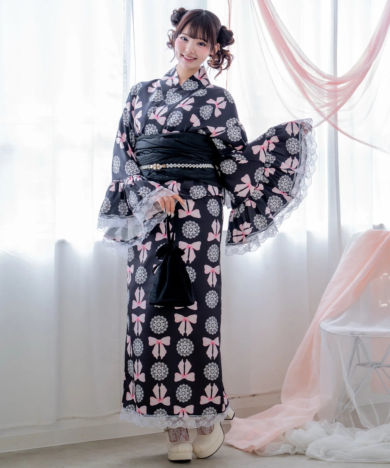 Organdy decorative sash