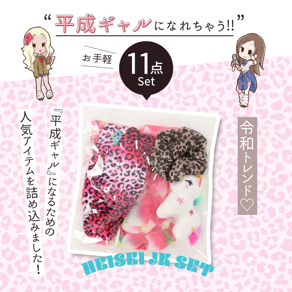 Heisei Gal Impersonation! Heisei Retro JK Accessory Set