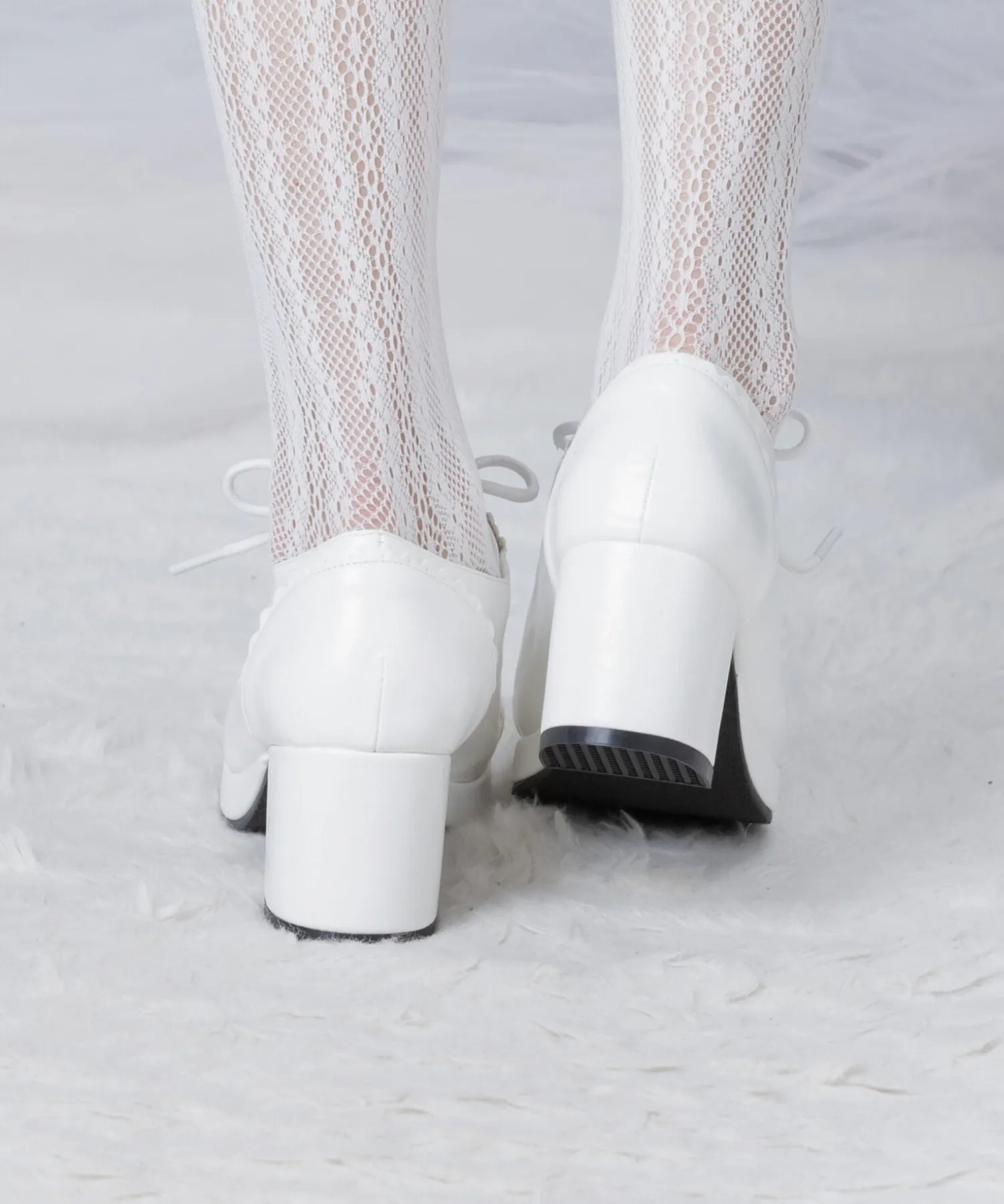 Braided scalloped shoes