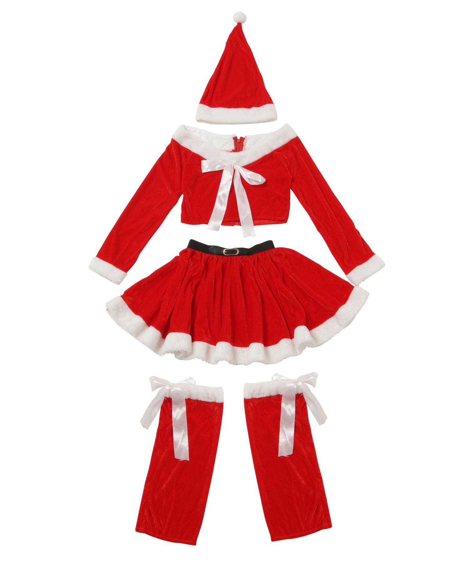 レッグカバーつきオフショルサンタ