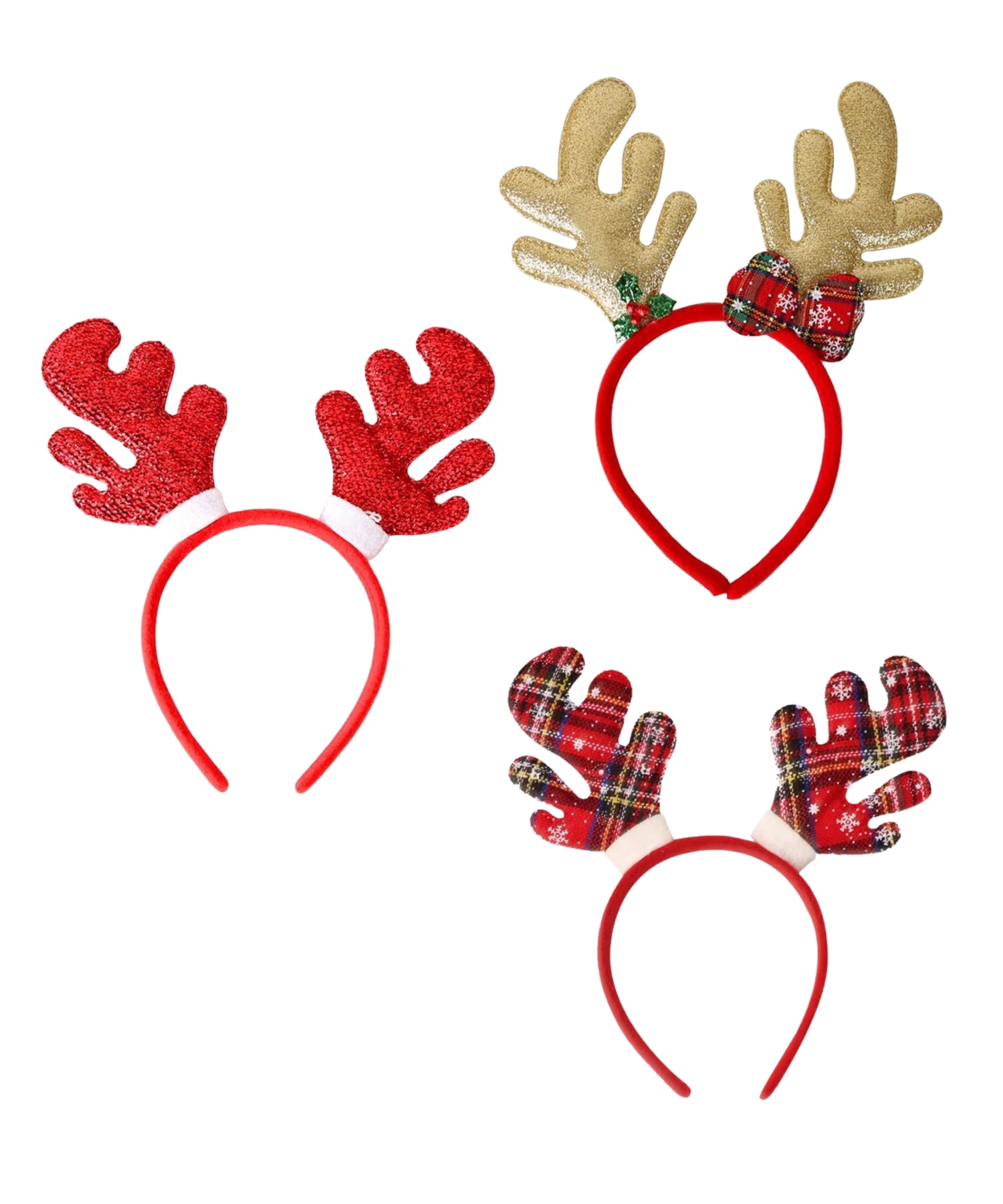 トナカイ角カチューシャ