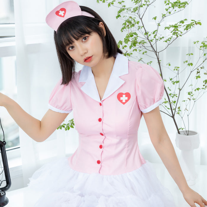 Mini Length Tutu Nurse Costume