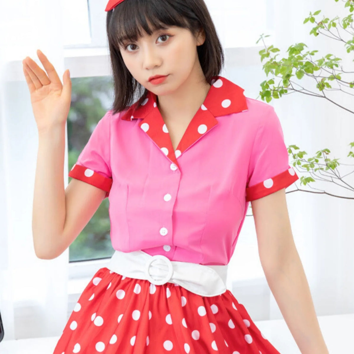 昭和レトロコーデセット ・水玉柄セットアップ UNFT-0149F_00.webp?crop=center
