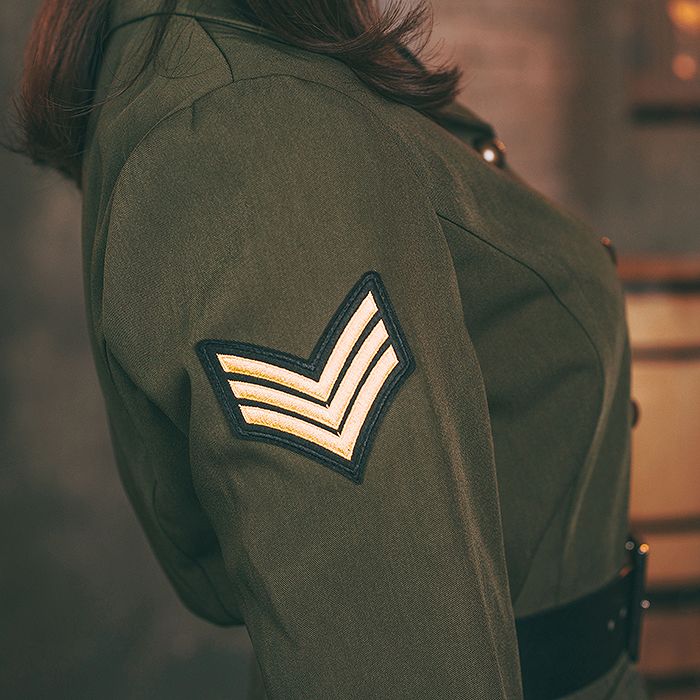 Retro Style Army Costume