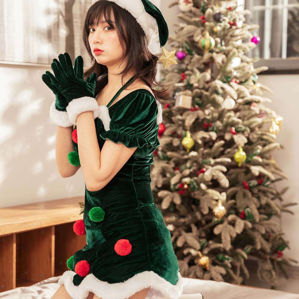 クリスマスツリードレス