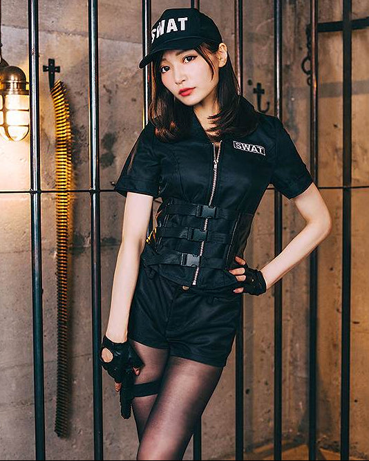 防弾カマーつきショートパンツSWAT5点セット