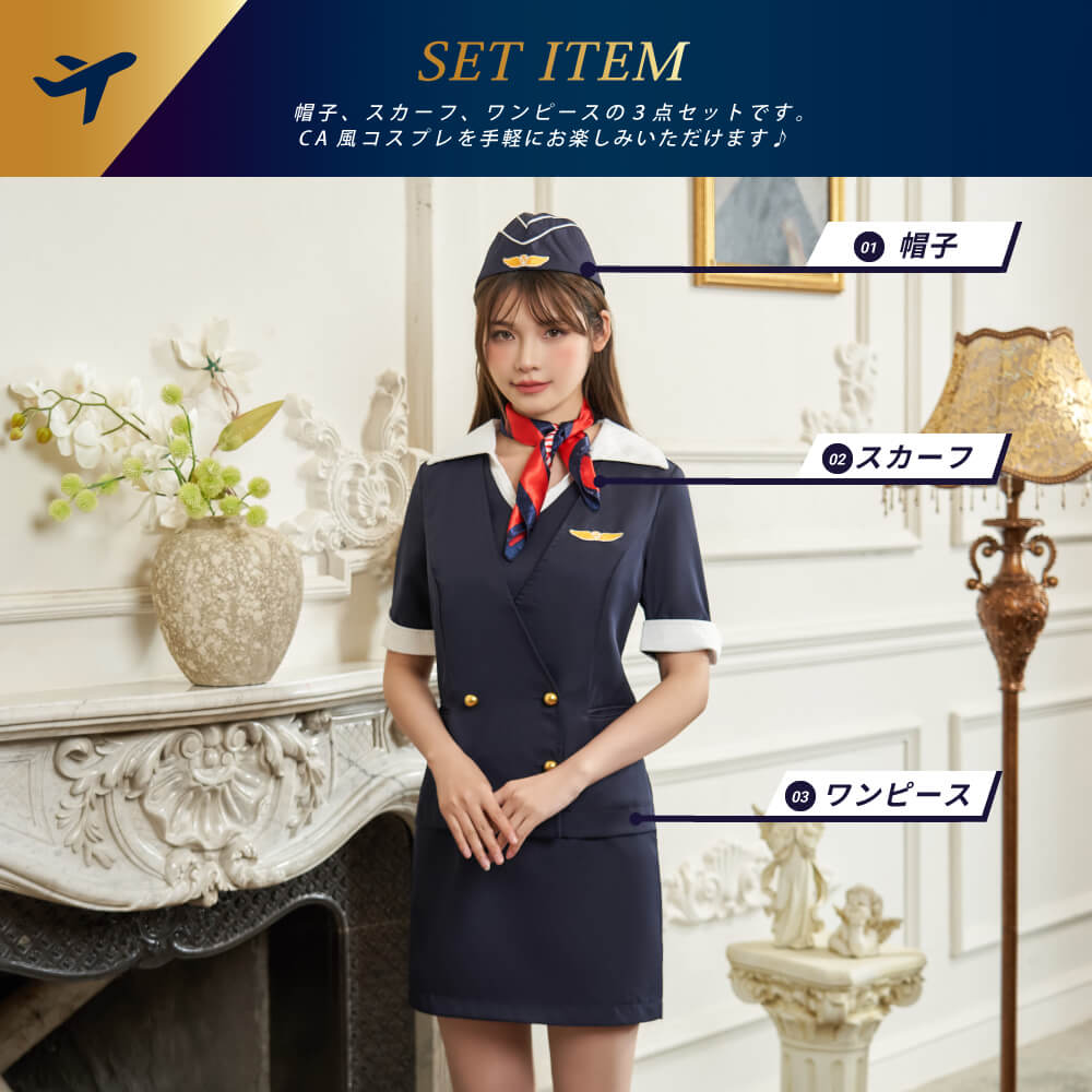 Elegant & neat set-up style dress CA Costume