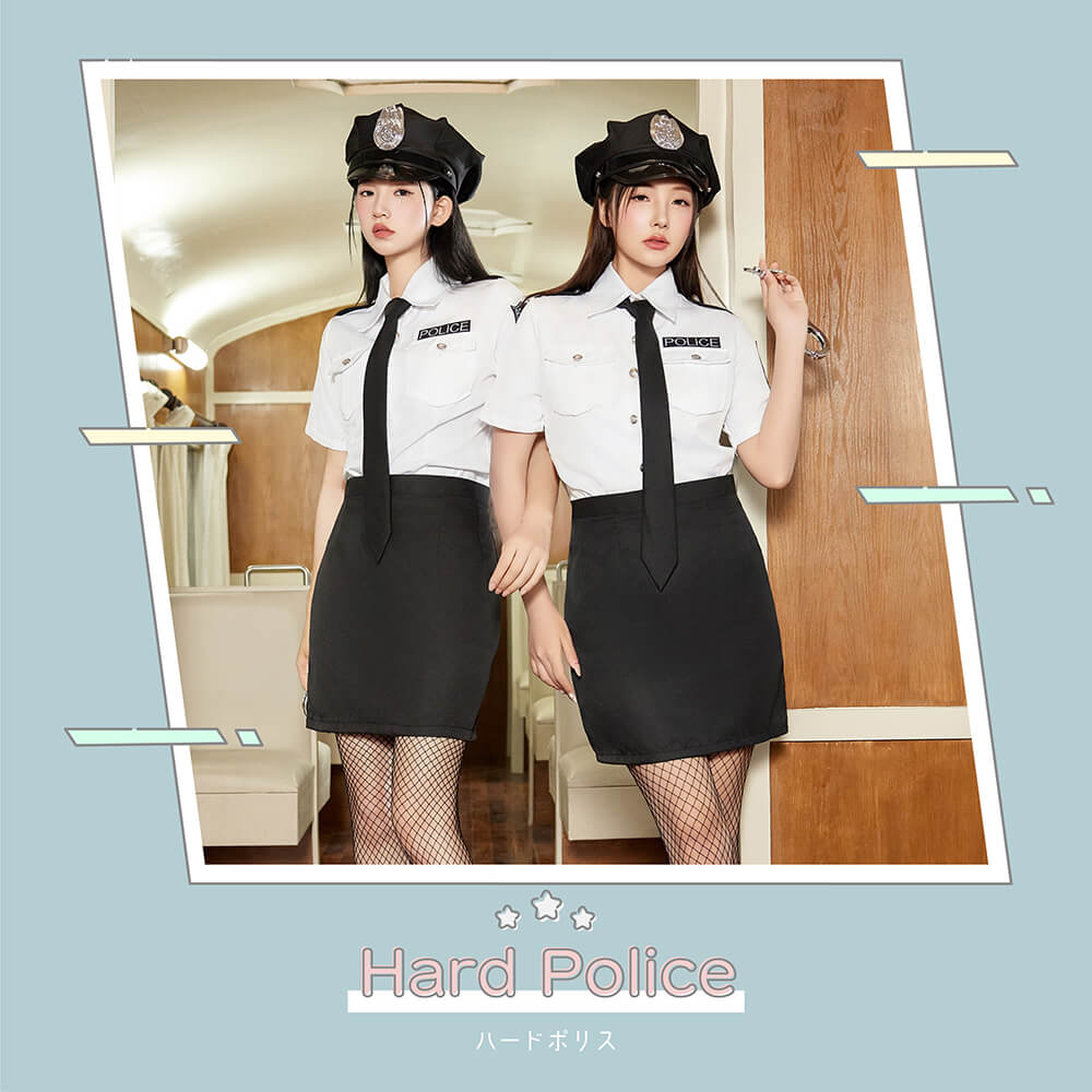 Monochrome Police 5-piece set