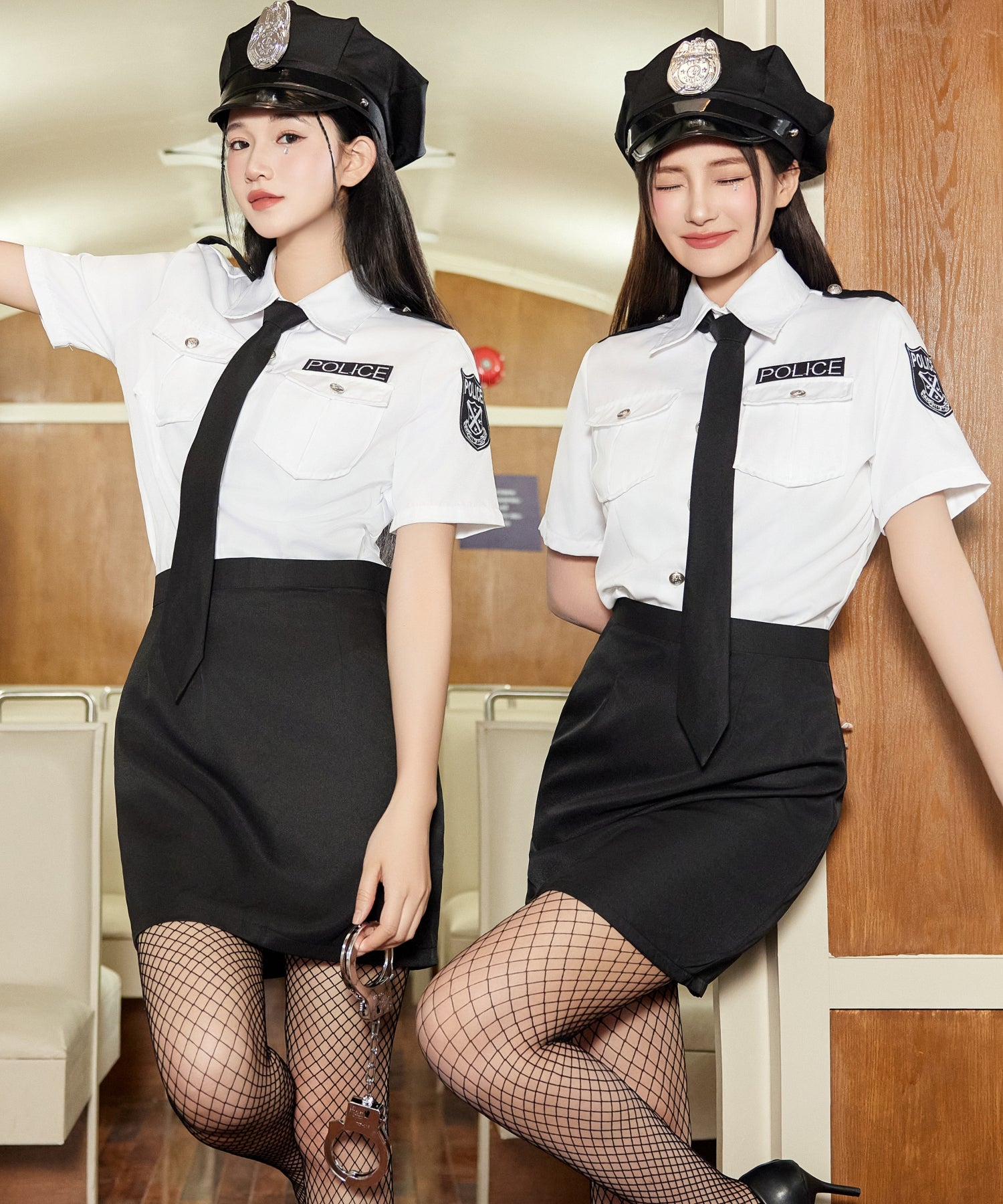 Monochrome Police 5-piece set