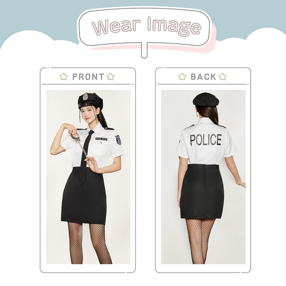 Monochrome Police 5-piece set