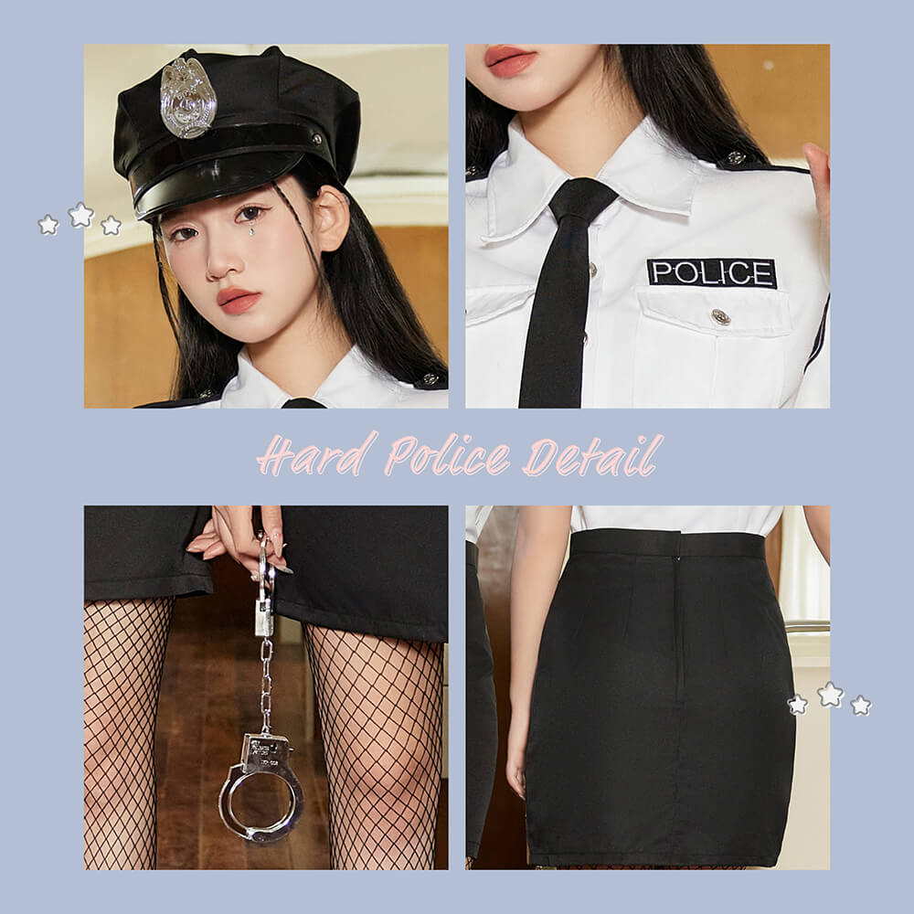 Monochrome Police 5-piece set