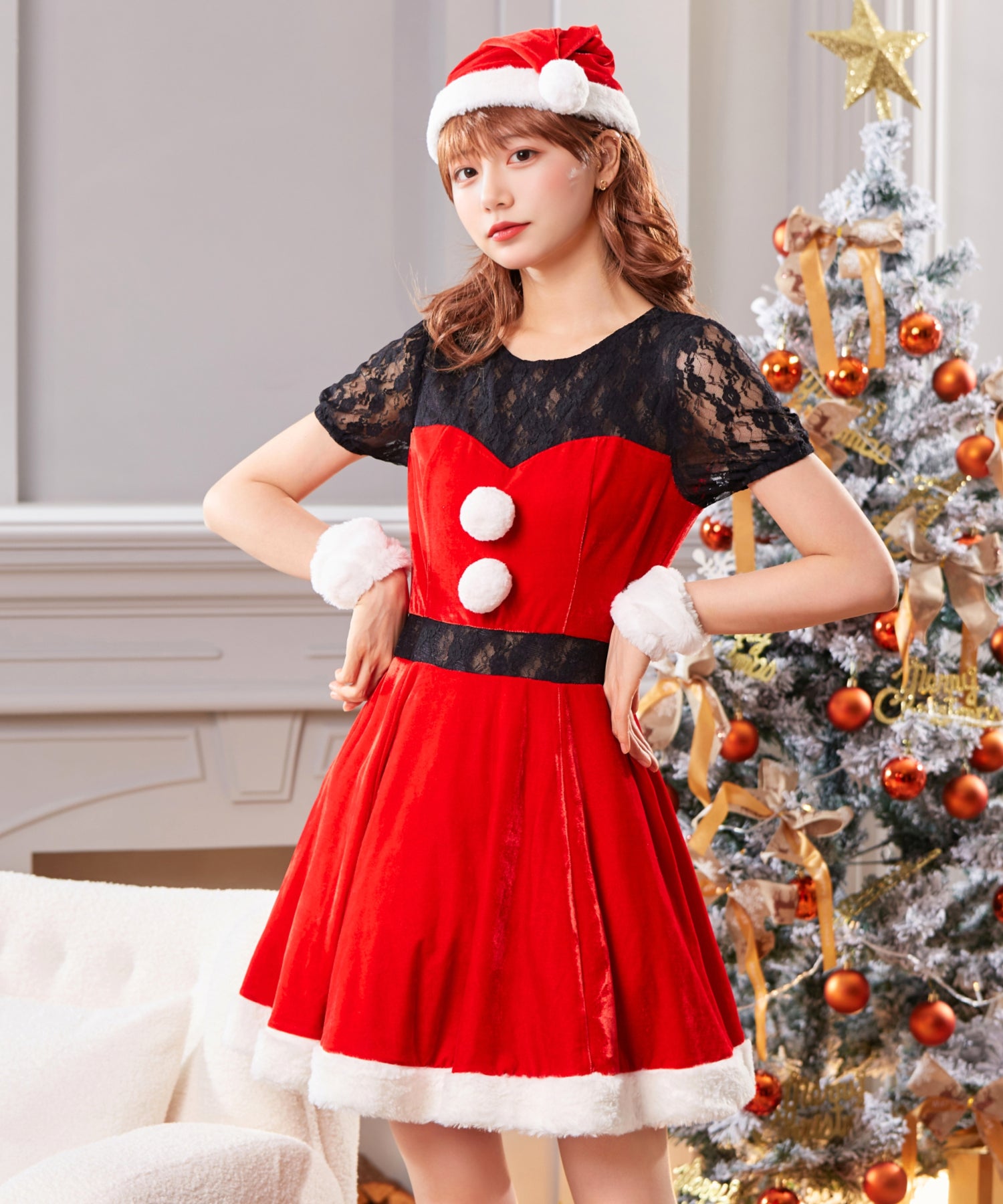 waist lace Santa