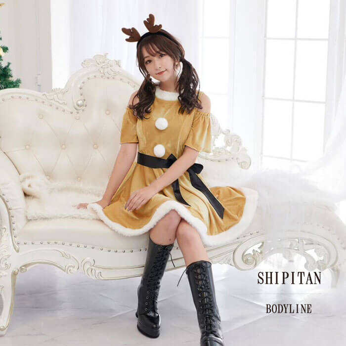 [Shipitan] Shoulder ribbon reindeer