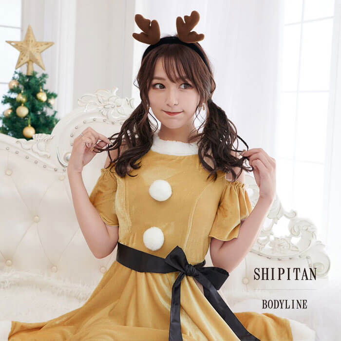 [Shipitan] Shoulder ribbon reindeer