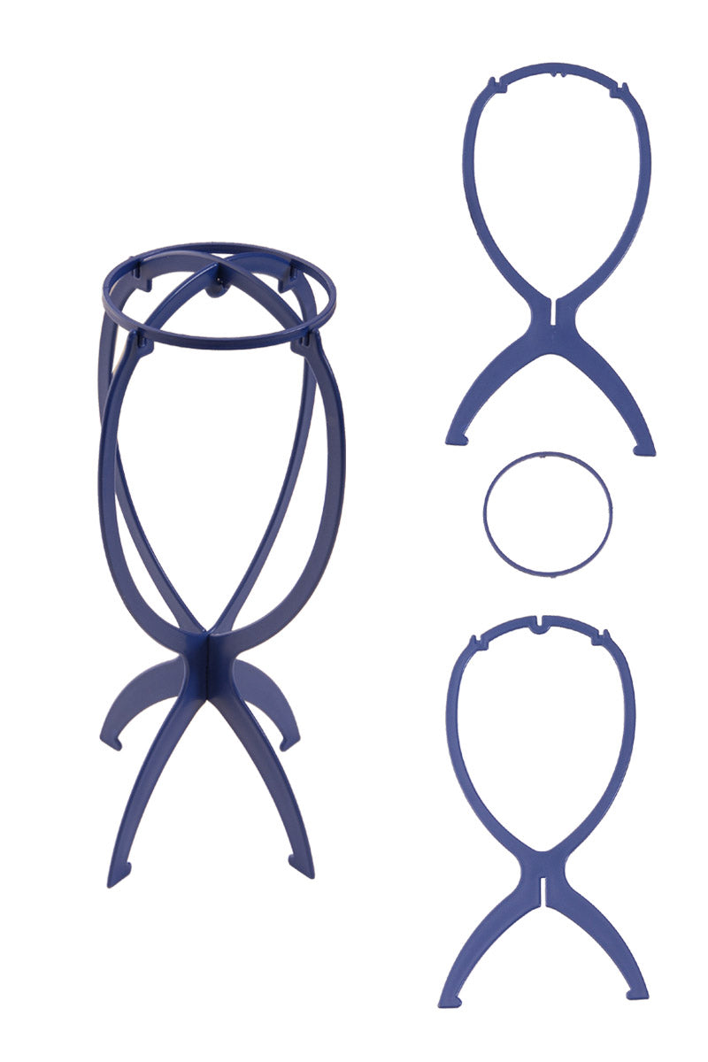 Wig Stand Blue