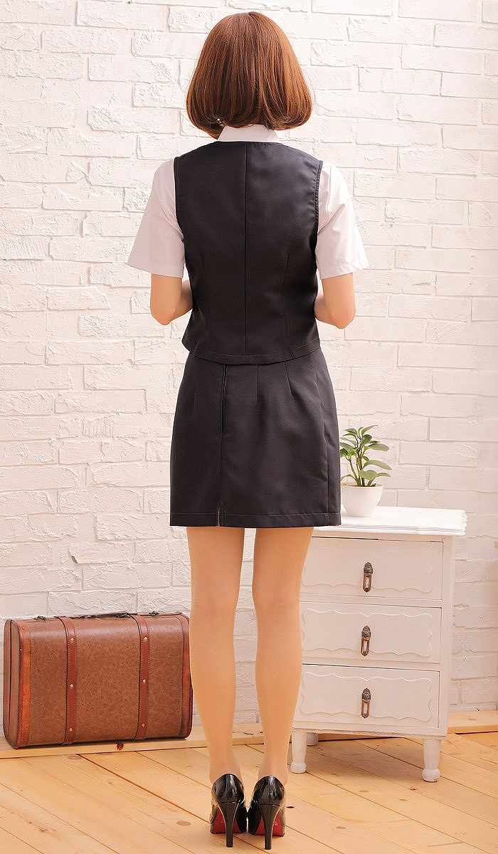 Office Lady Costume 5-Piece Set