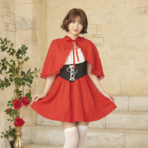 Little Red Riding Hood Cape Dress