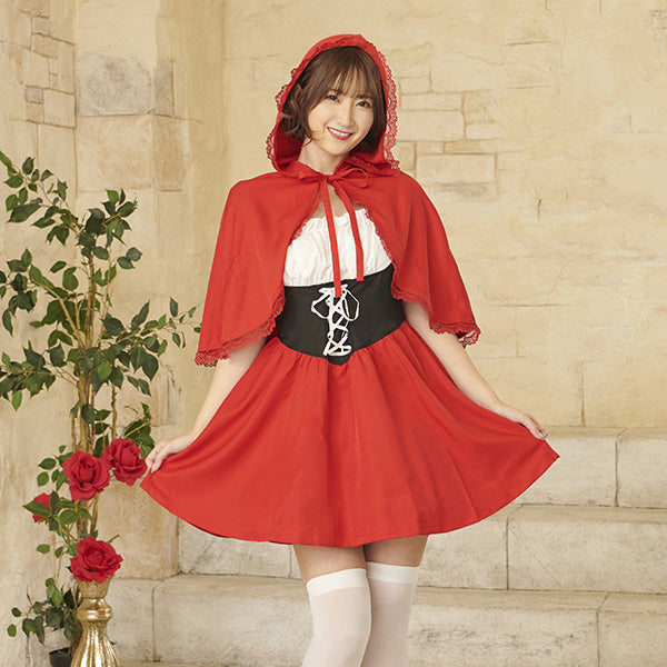 Little Red Riding Hood Cape Dress