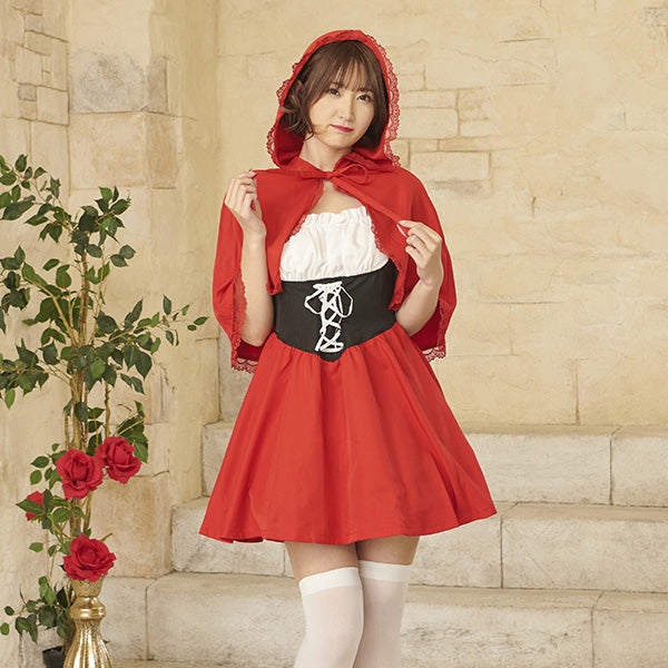 Little Red Riding Hood Cape Dress