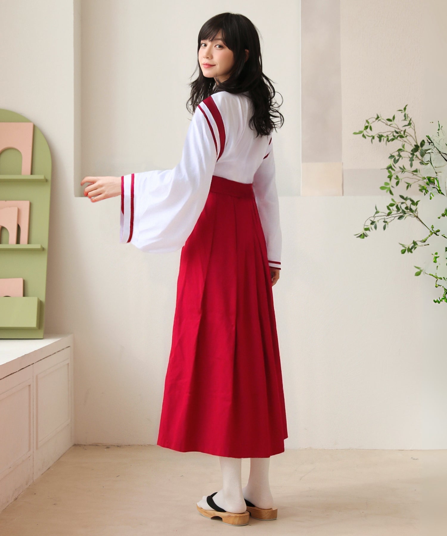 巫女コスチュームロング丈