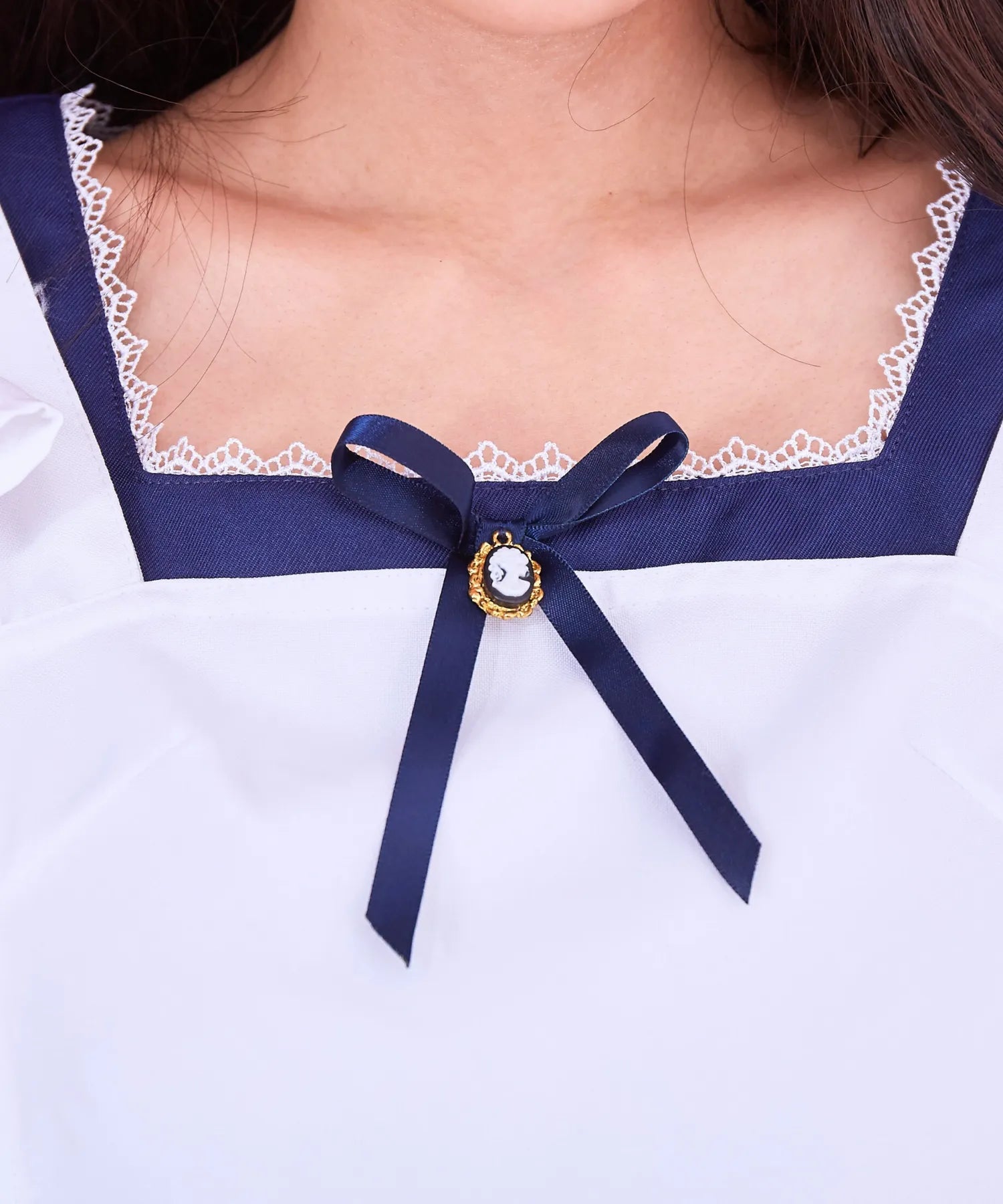 Voluminous Mini Maid Costume with Petticoat