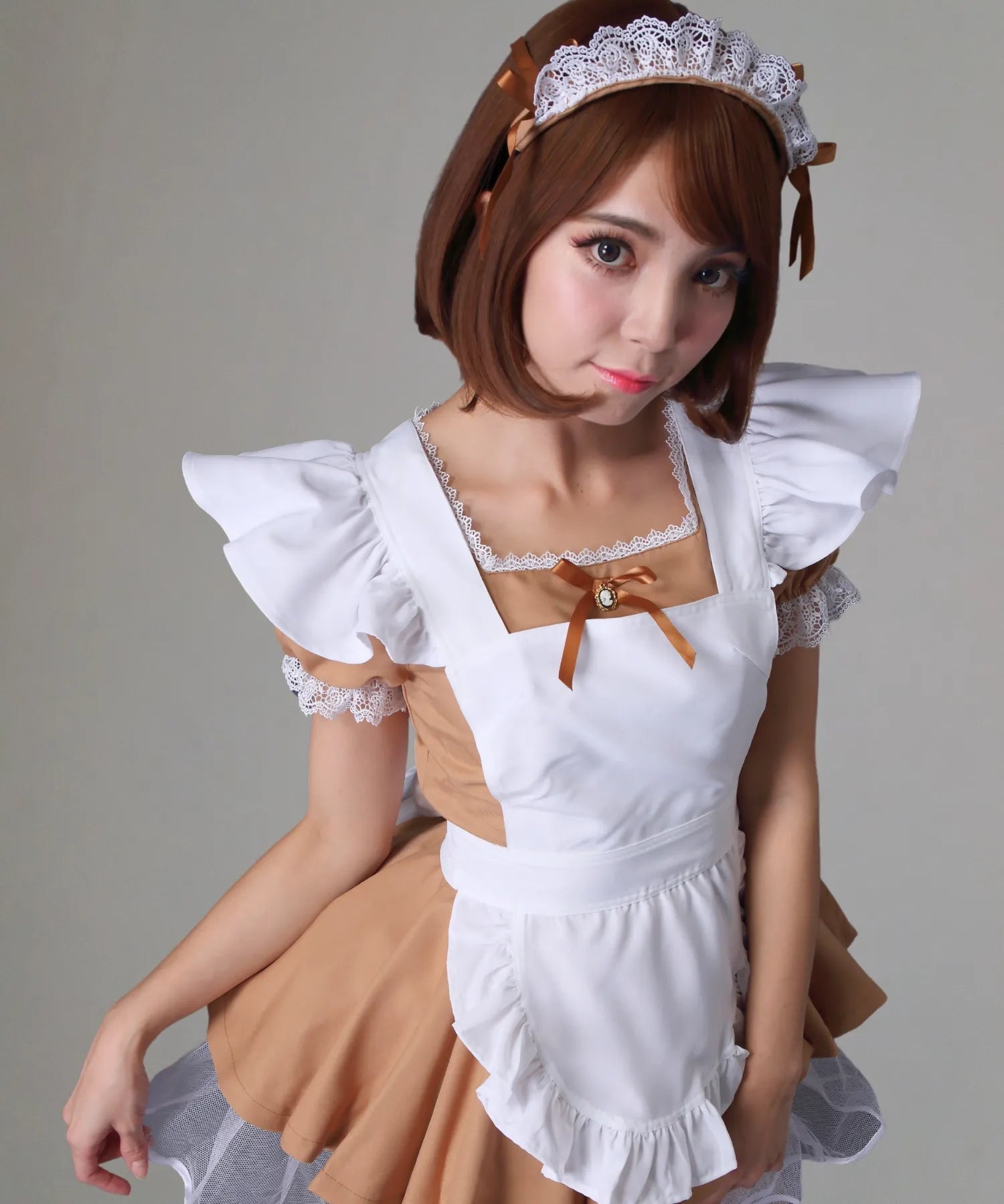 パニエつきボリュームミニスカメイド | BODYLINE & LunaBelle パニエつきボリュームミニスカメイド | BODYLINE & LunaBelle