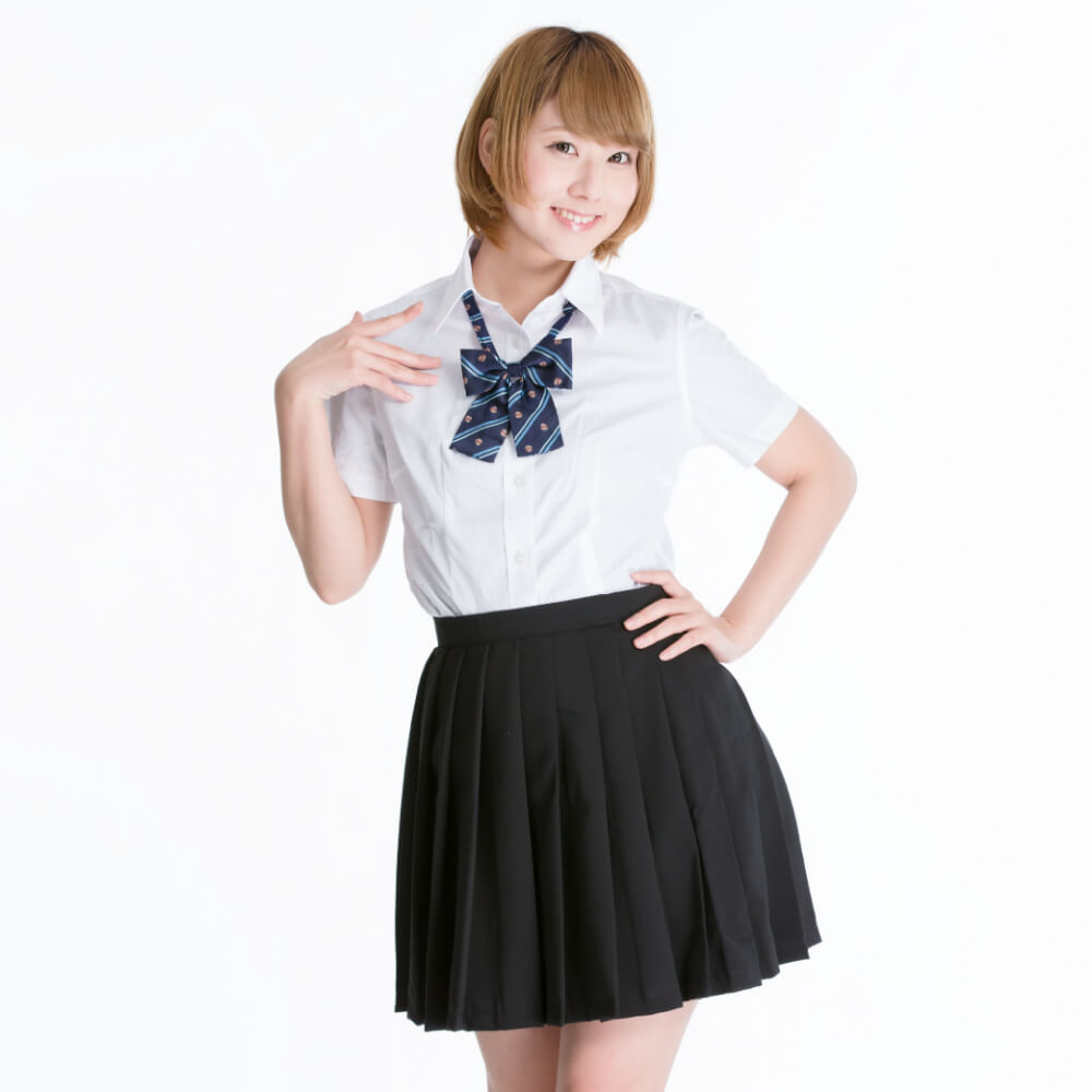 Solid pleated skirt (welfare fabric)