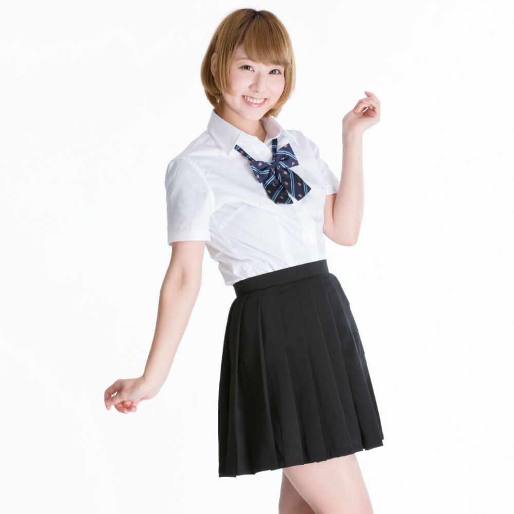 Solid pleated skirt (welfare fabric)